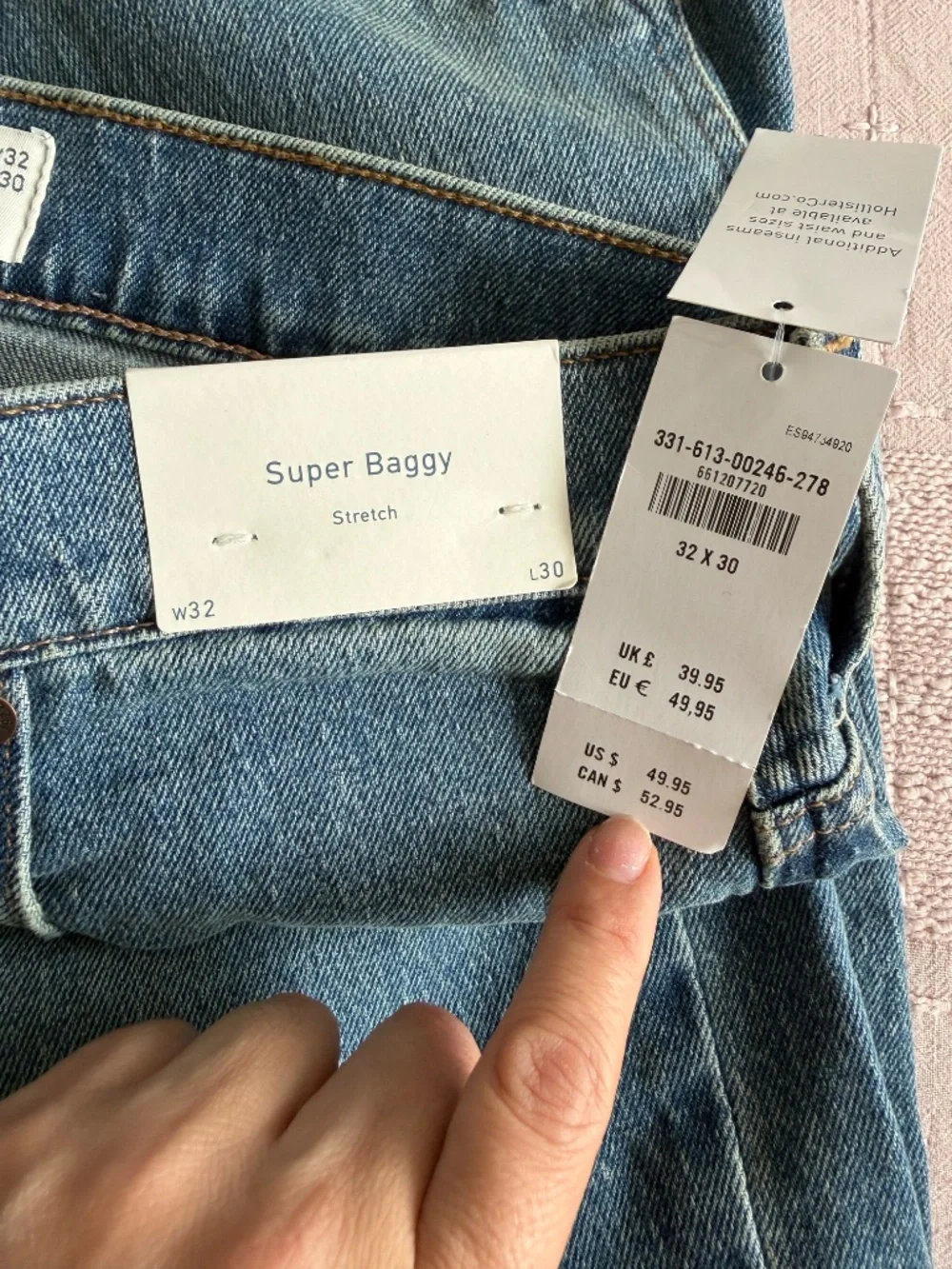 Hollister Super Baggy Jeans